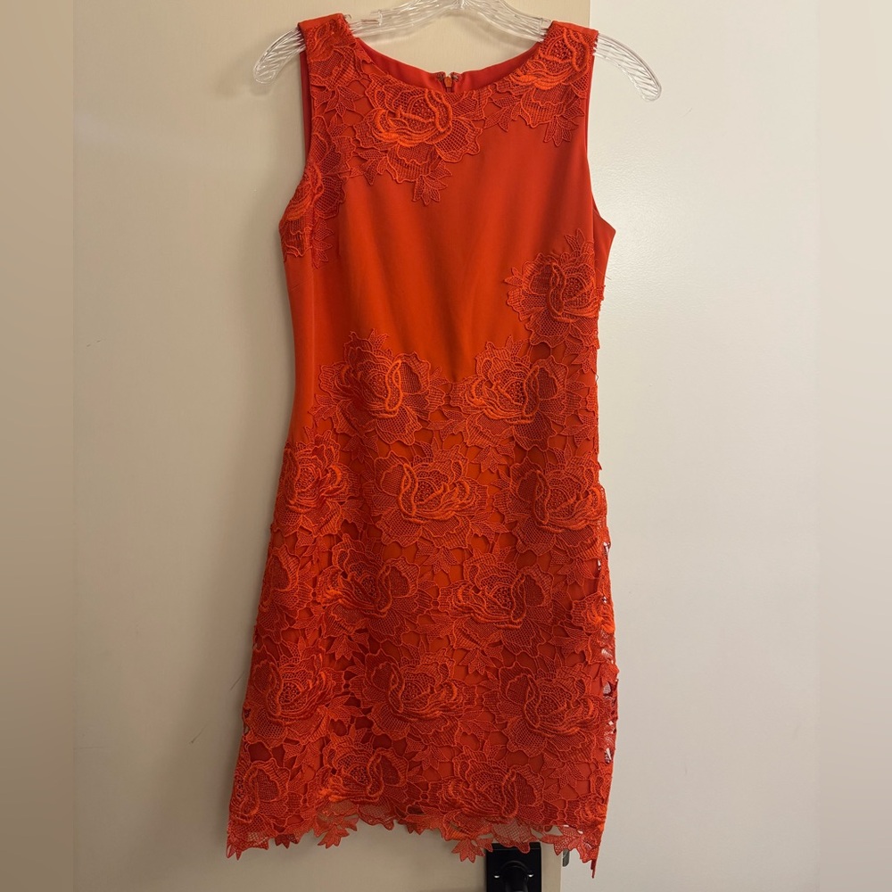 Antonio Melani Size 2 Orange Dress